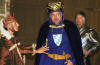 Gabi Vit als Königin Elisabeth und Bernd Zoels als Herzog Ludwig der Strenge in " Maria von Brabant "