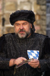 Walter Walden als der Hofmarschall in " Maria von Brabant "
